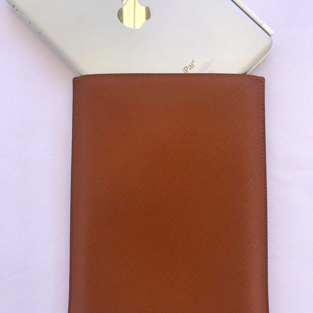 Michael Kors leather iPad pouch